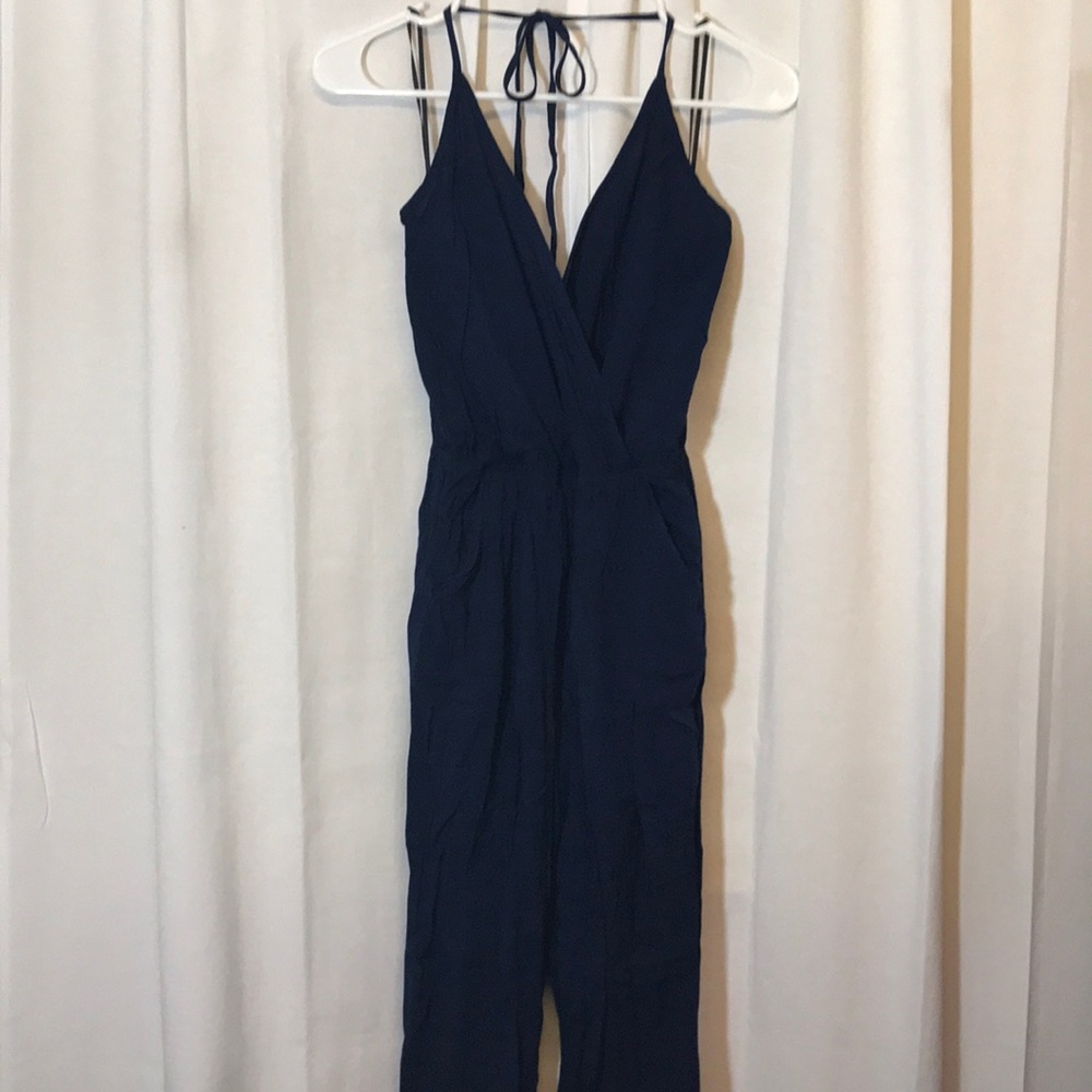 Navy Blue Jumpsuit